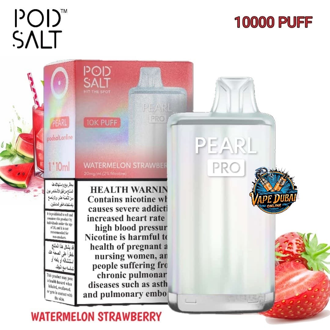 Pod Salt Pearl Pro 10000 Puffs Disposable Vape 20mg Dubai UAE