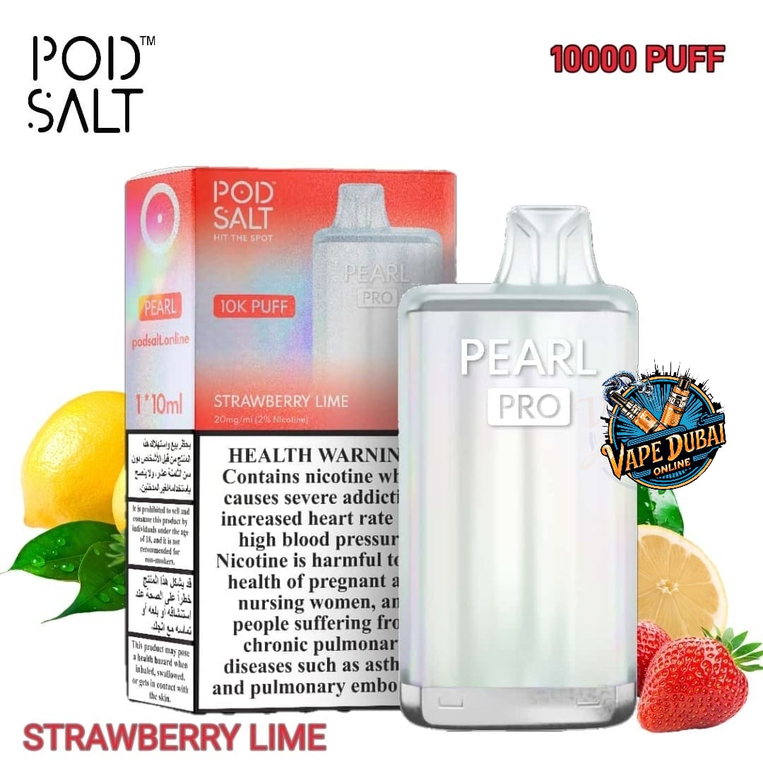Pod Salt Pearl Pro 10000 Puffs Disposable Vape 20mg Dubai UAE