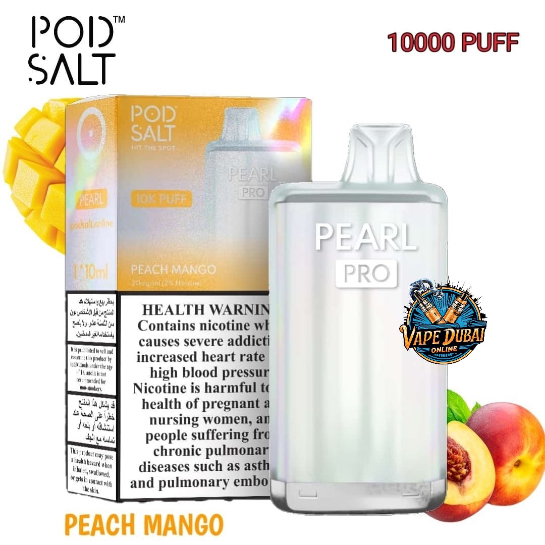 Pod Salt Pearl Pro 10000 Puffs Disposable Vape 20mg Dubai UAE