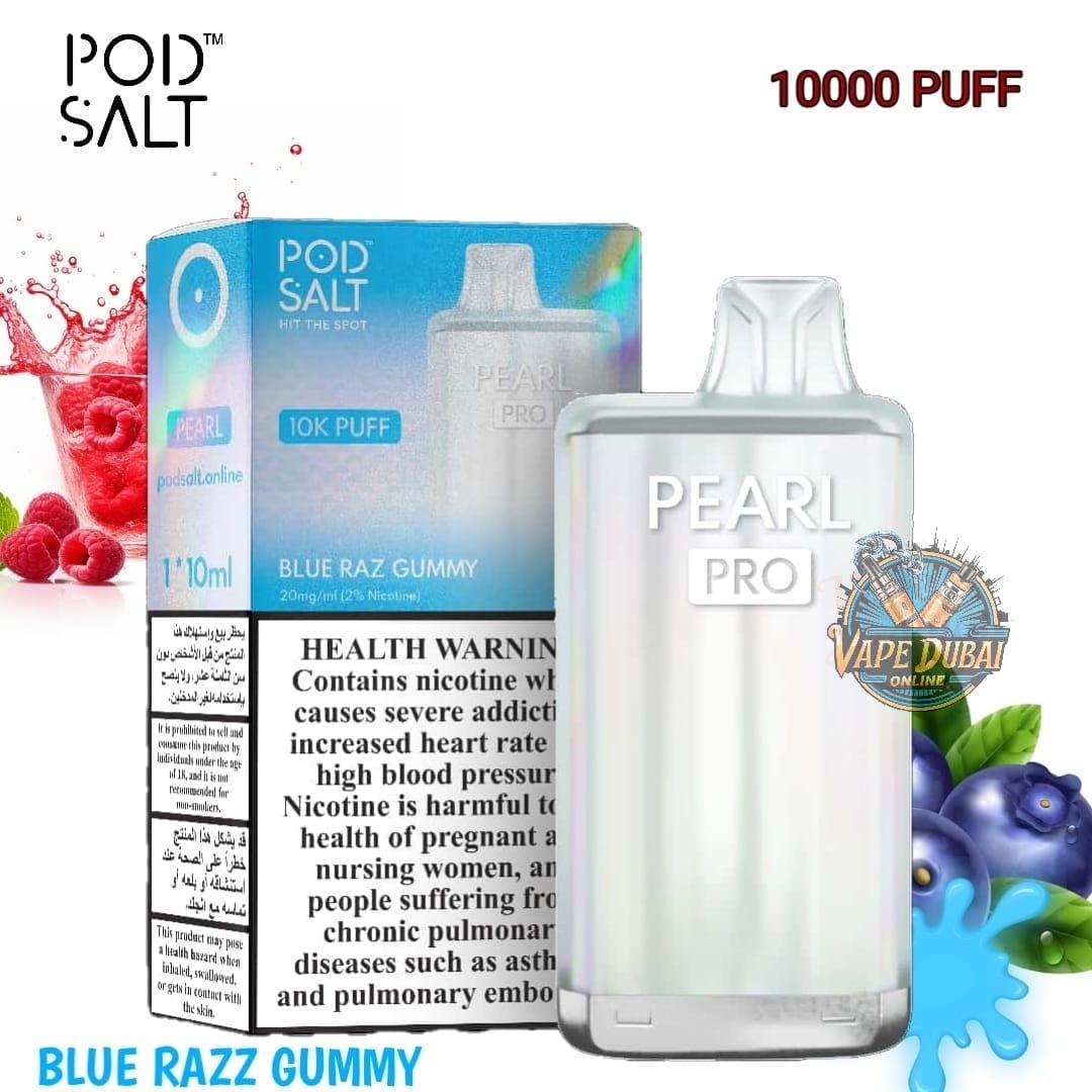 Pod Salt Pearl Pro 10000 Puffs Disposable Vape 20mg Dubai UAE