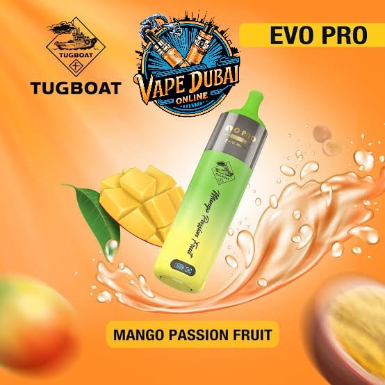 Tugboat EVO Pro 15000 Puffs Disposable Vape 5% Nicotine – Dubai UAE
