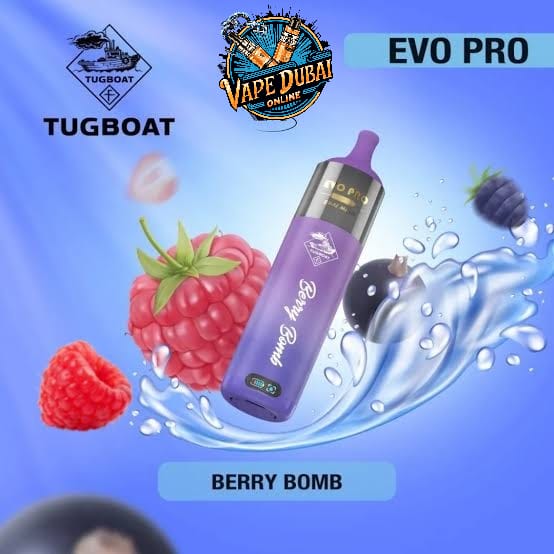 Tugboat EVO Pro 15000 Puffs Disposable Vape 5% Nicotine – Dubai UAE