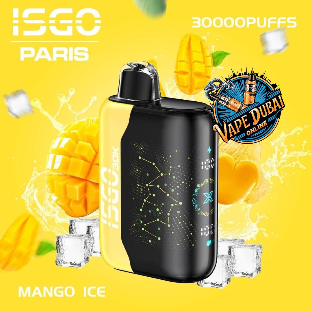 ISGO Paris X 30000 Puffs Vape 50mg – Disposable Vape Dubai UAE