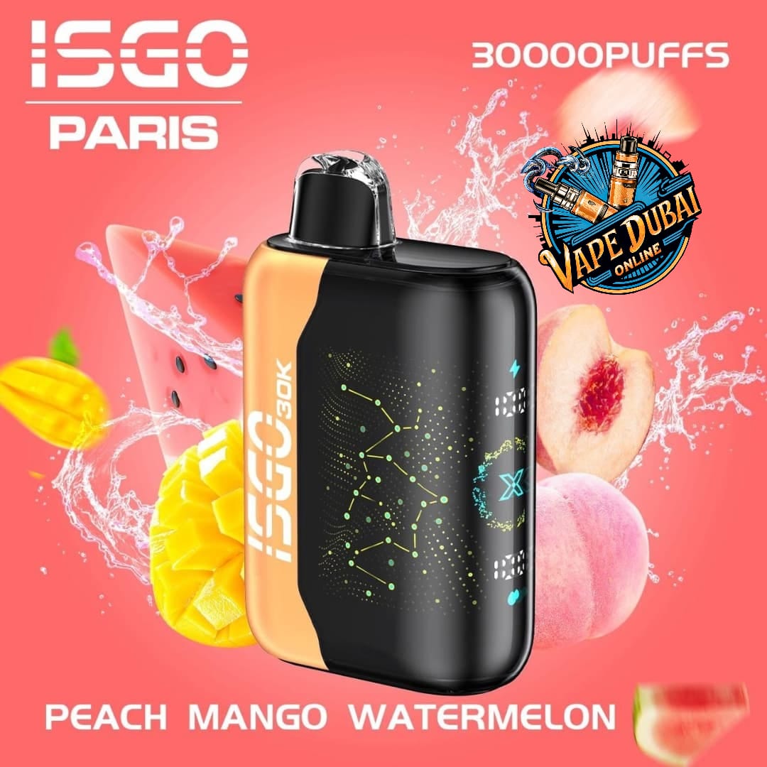 ISGO Paris X 30000 Puffs Vape 50mg – Disposable Vape Dubai UAE