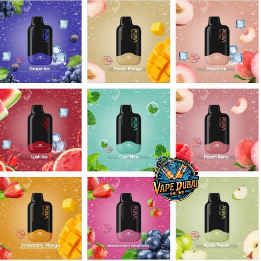Pura 6000 Puffs Disposable Vape 2% Nicotine – Dubai UAE