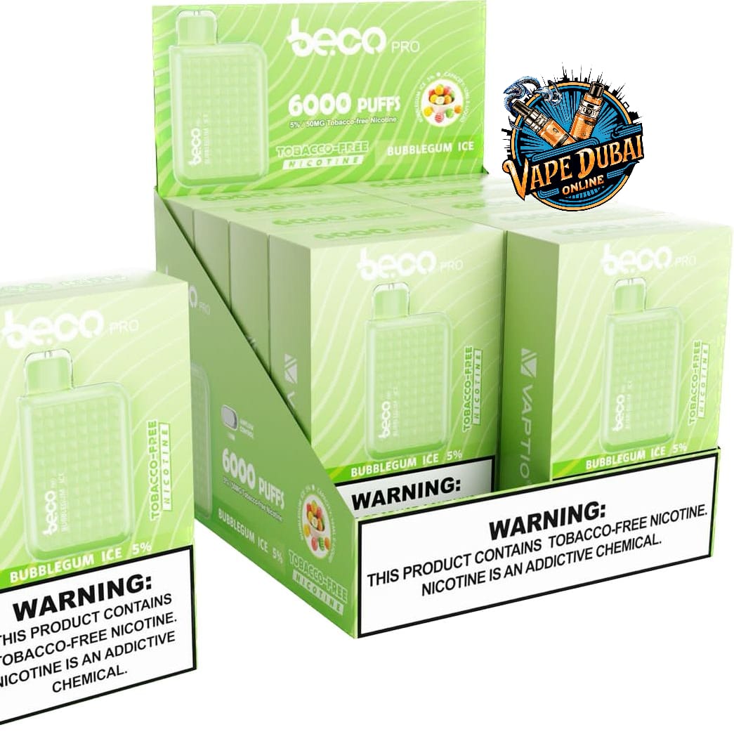 BECO Pro 6000 Puffs Rechargeable Disposable Vape – Dubai UAE