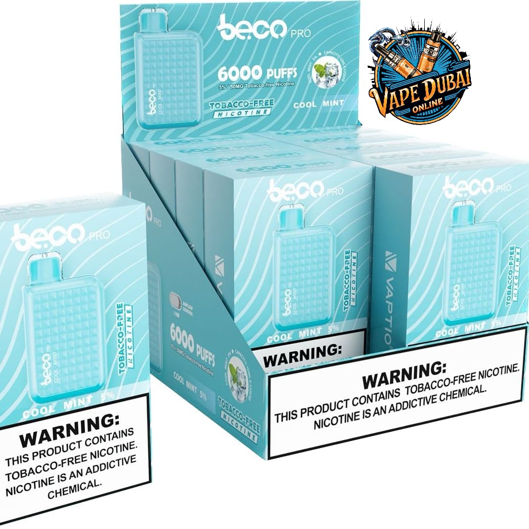 BECO Pro 6000 Puffs Rechargeable Disposable Vape – Dubai UAE