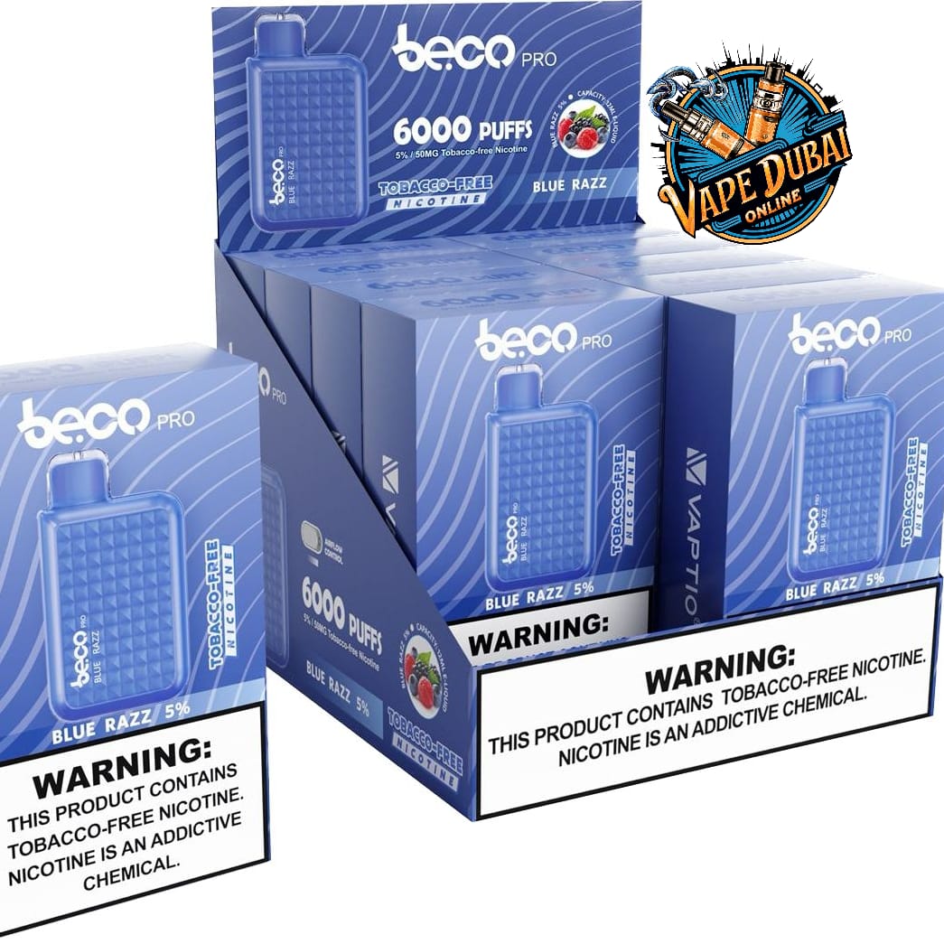 BECO Pro 6000 Puffs Rechargeable Disposable Vape – Dubai UAE