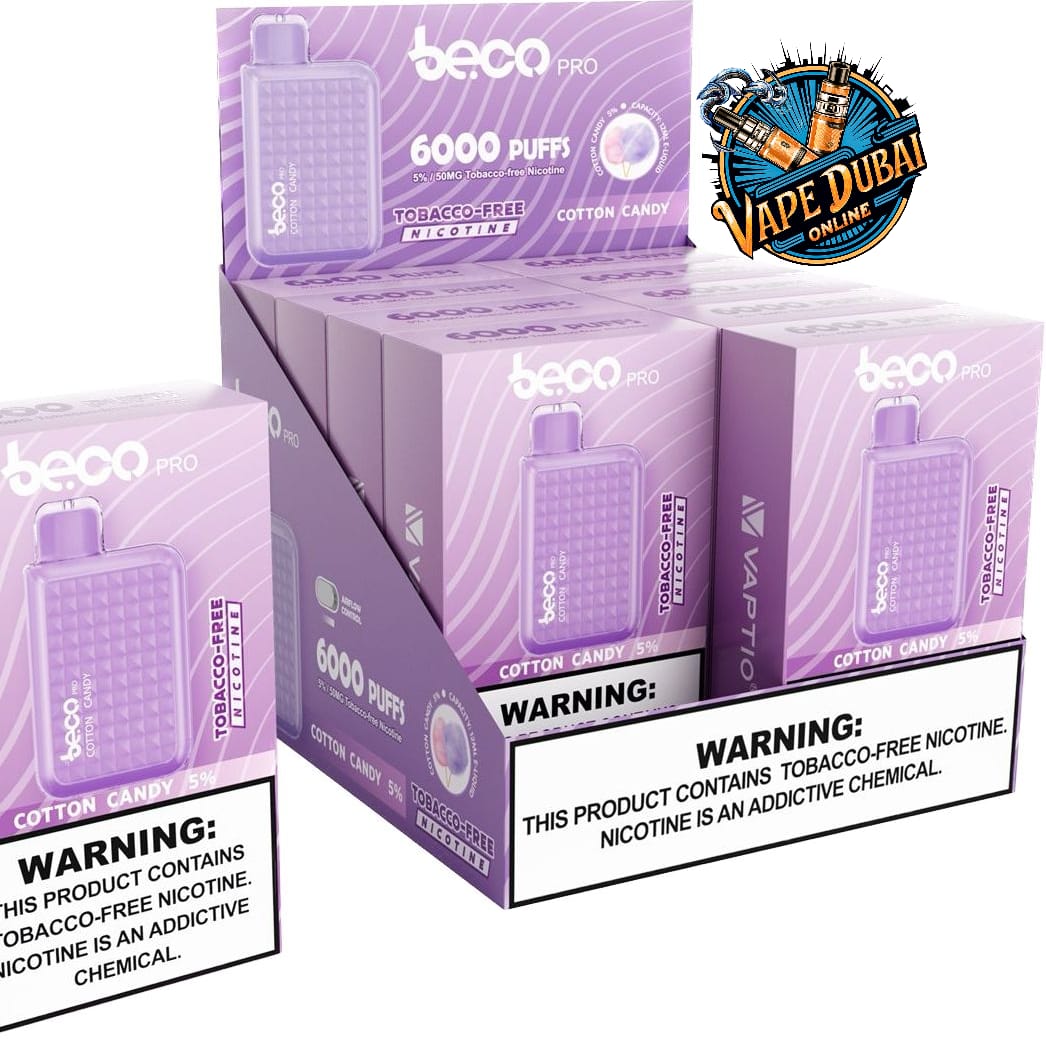BECO Pro 6000 Puffs Rechargeable Disposable Vape – Dubai UAE