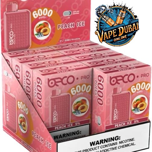 BECO Pro 6000 Puffs Rechargeable Disposable Vape – Dubai UAE