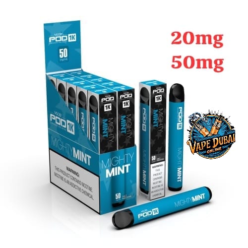 Vgod Pod 1000 Puffs Disposable Vape 20mg/50mg – Dubai UAE