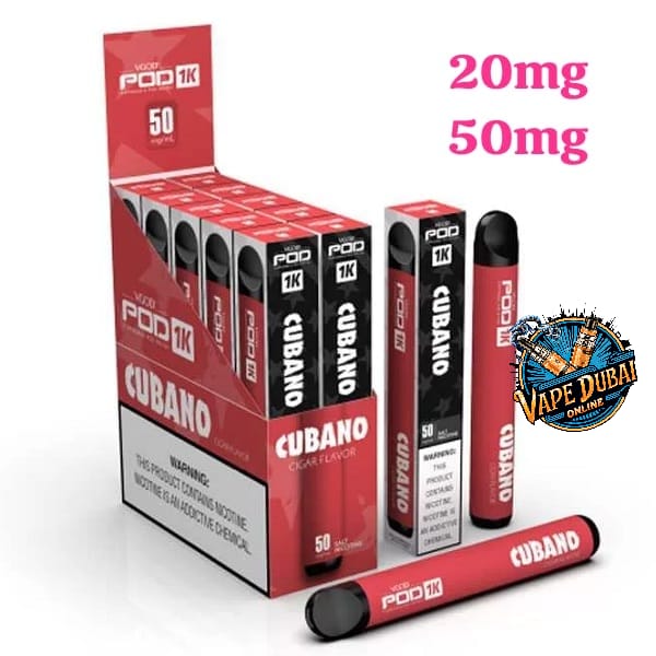 Vgod Pod 1000 Puffs Disposable Vape 20mg/50mg – Dubai UAE