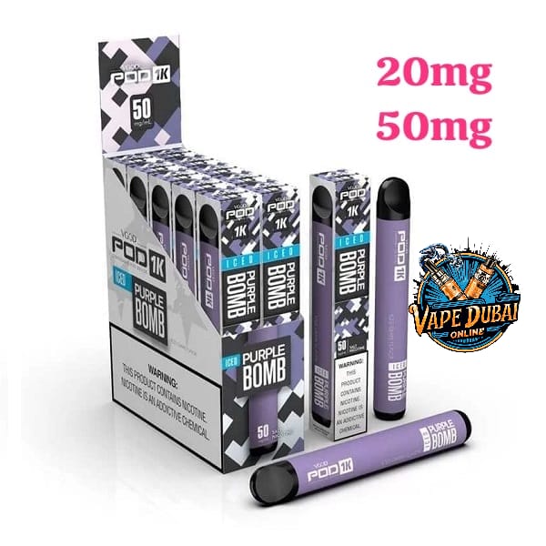 Vgod Pod 1000 Puffs Disposable Vape 20mg/50mg – Dubai UAE