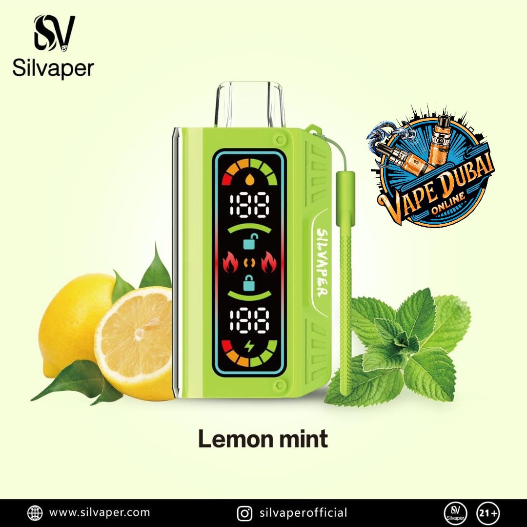 Silvaper 20000 Puffs Disposable Vape – DTL Pod with Type-C | Dubai