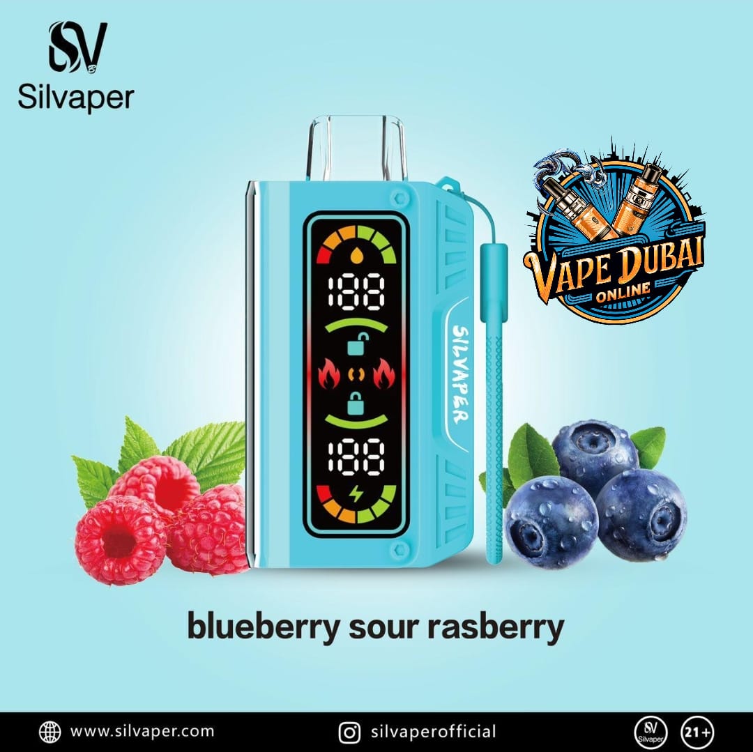 Silvaper 20000 Puffs Disposable Vape – DTL Pod with Type-C | Dubai