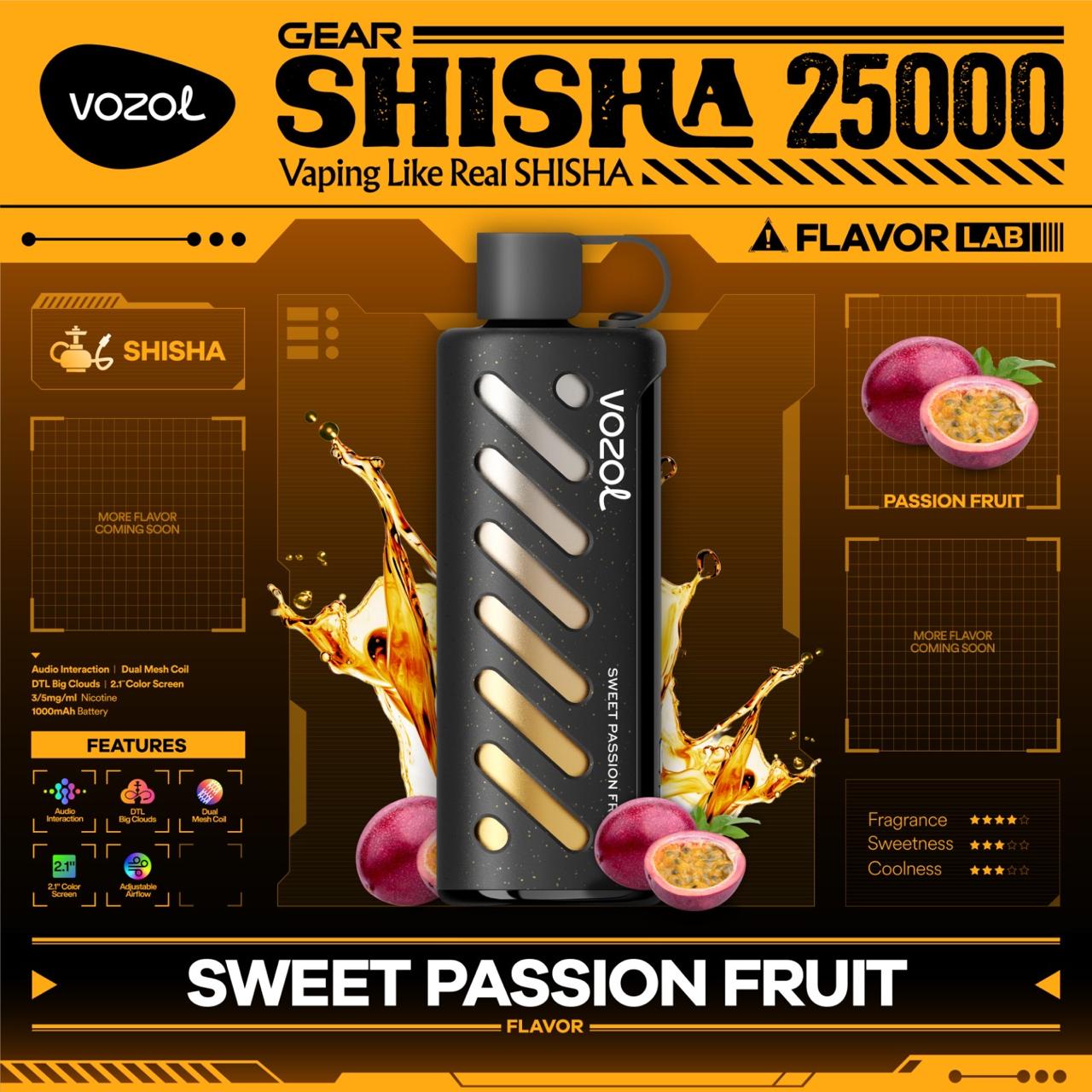 Vozol Gear Shisha 25000 Puffs Disposable Vape – in Dubai, UAE
