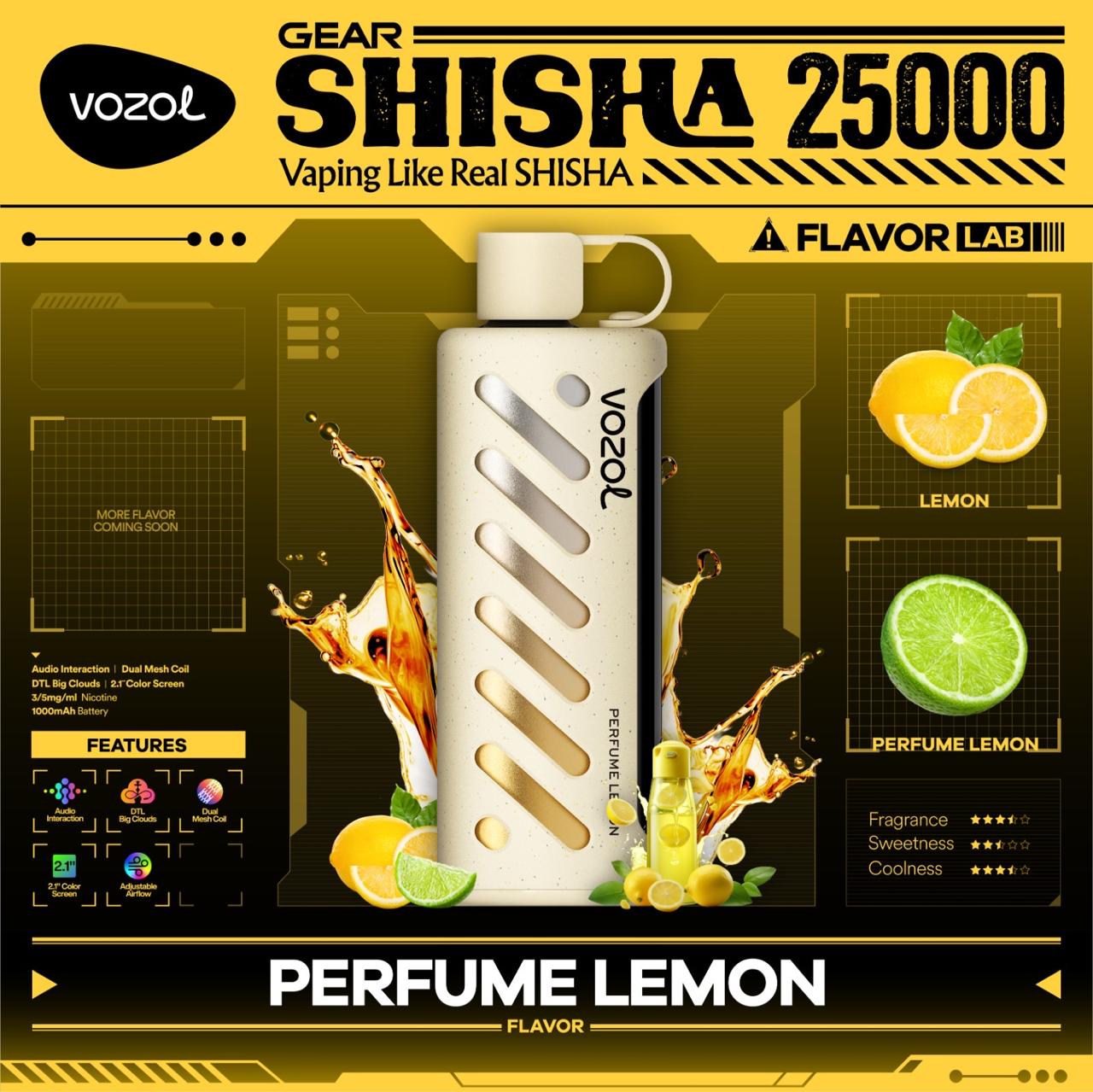 Vozol Gear Shisha 25000 Puffs Disposable Vape – in Dubai, UAE