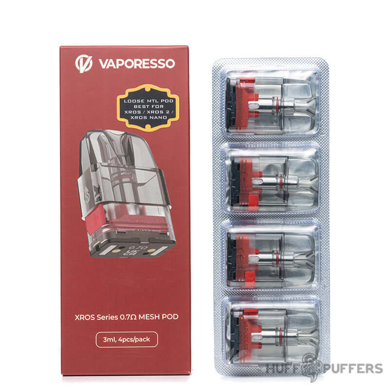 Vaporesso XROS Pods (4pcs) – All Types Available at Best UAE Price