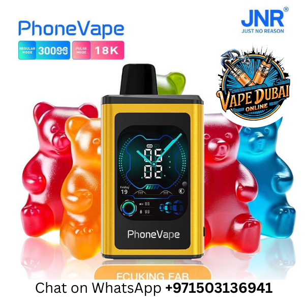 JNR Vape Watch 30000 Puffs Disposable Vape – Dubai UAE Edition