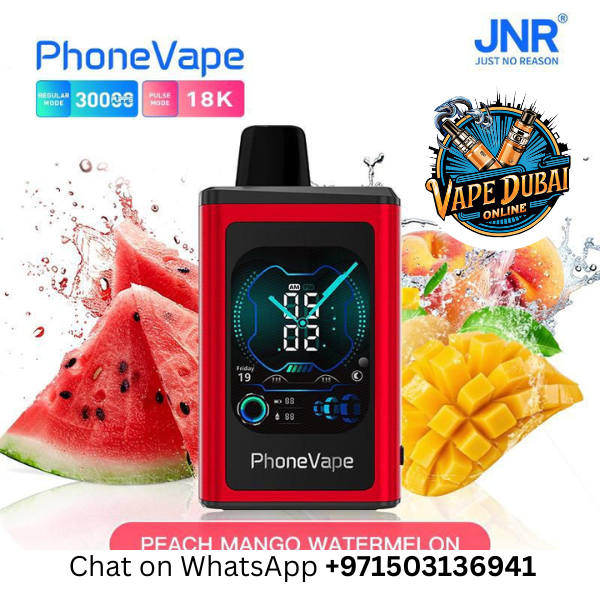 JNR Vape Watch 30000 Puffs Disposable Vape – Dubai UAE Edition