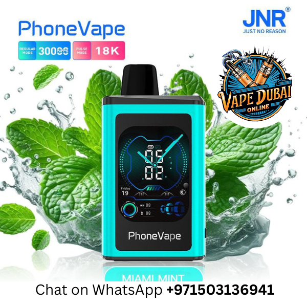 JNR Vape Watch 30000 Puffs Disposable Vape – Dubai UAE Edition