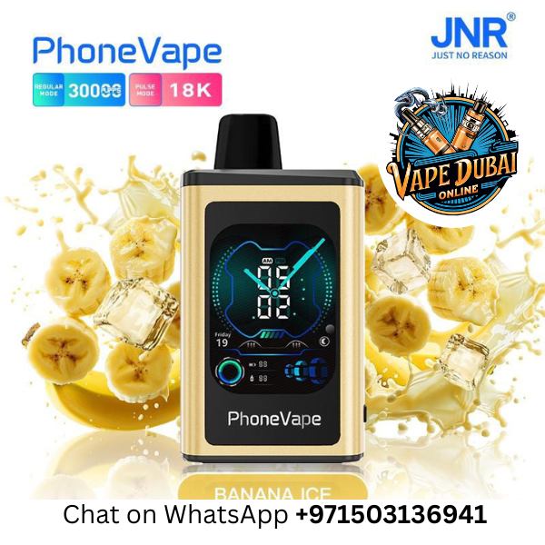 JNR Vape Watch 30000 Puffs Disposable Vape – Dubai UAE Edition