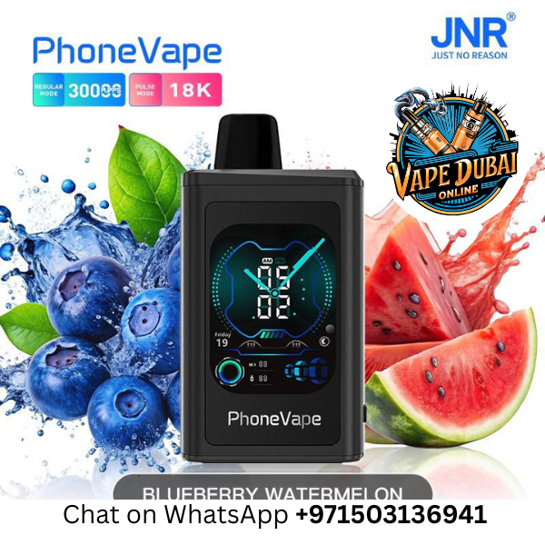 JNR Vape Watch 30000 Puffs Disposable Vape – Dubai UAE Edition
