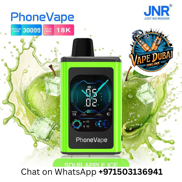 JNR Vape Watch 30000 Puffs Disposable Vape – Dubai UAE Edition