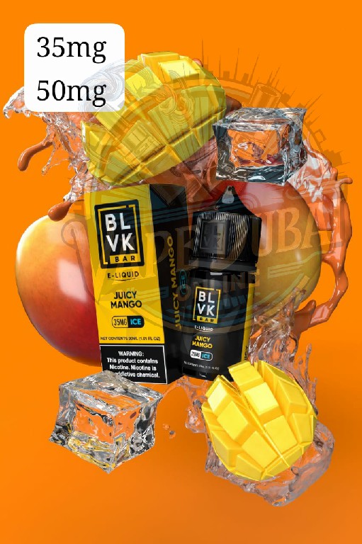 BLVK Bar Saltnic 30ml E-liquid 35mg & 50mg – Dubai Vape Juice