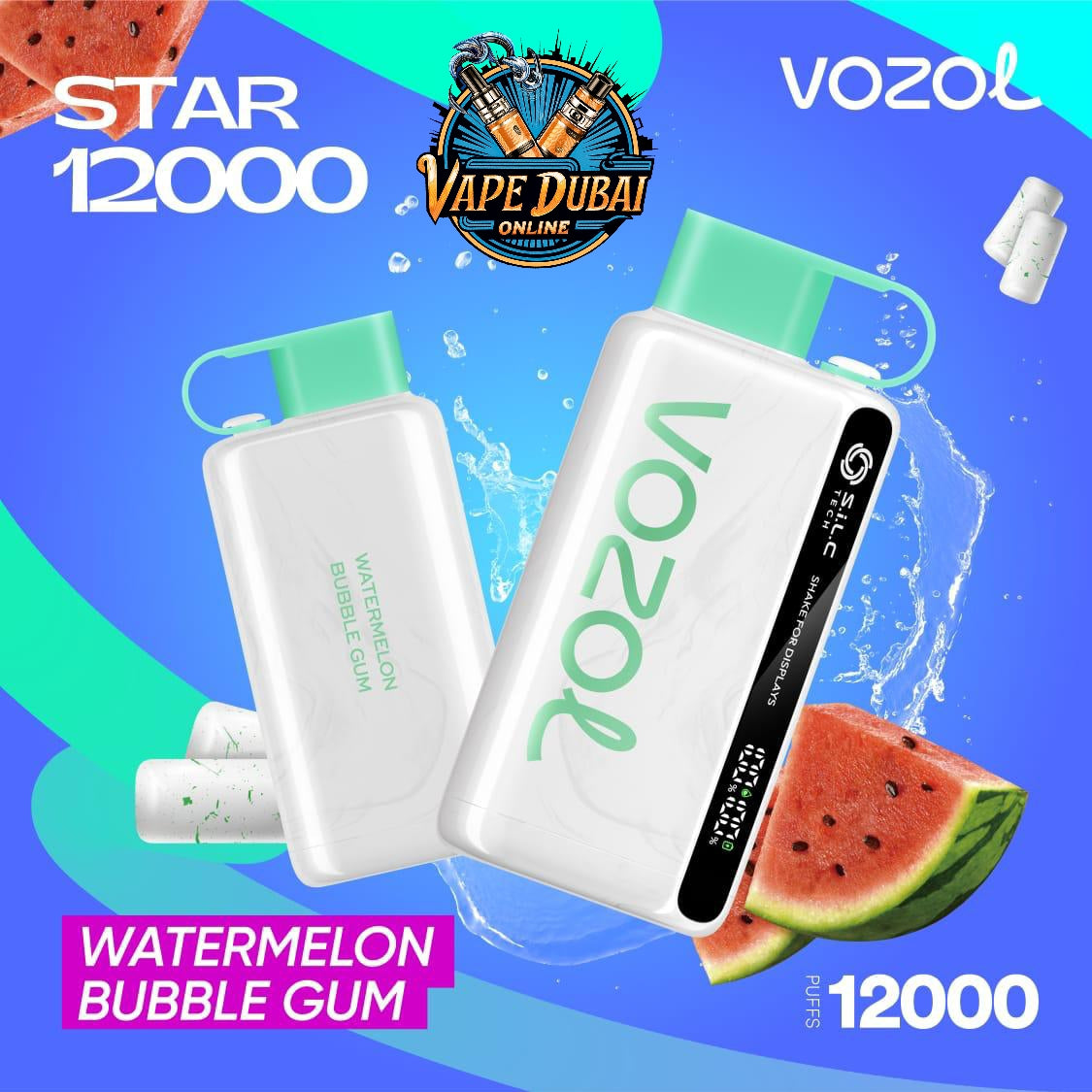VOZOL STAR 12000 Puffs Vape | Fast Charging & Flavourful Hits