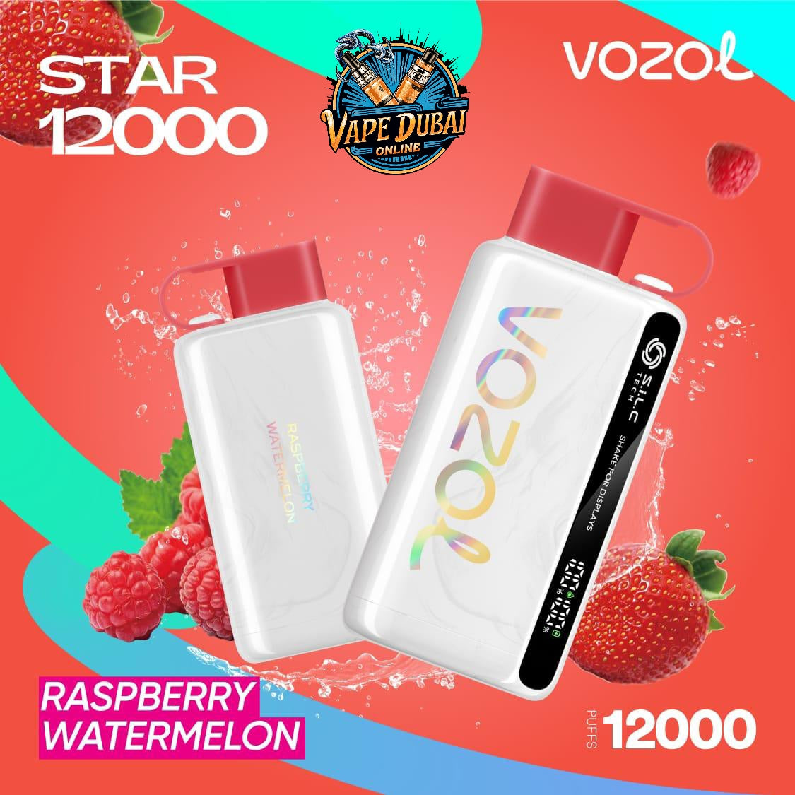 VOZOL STAR 12000 Puffs Vape | Fast Charging & Flavourful Hits