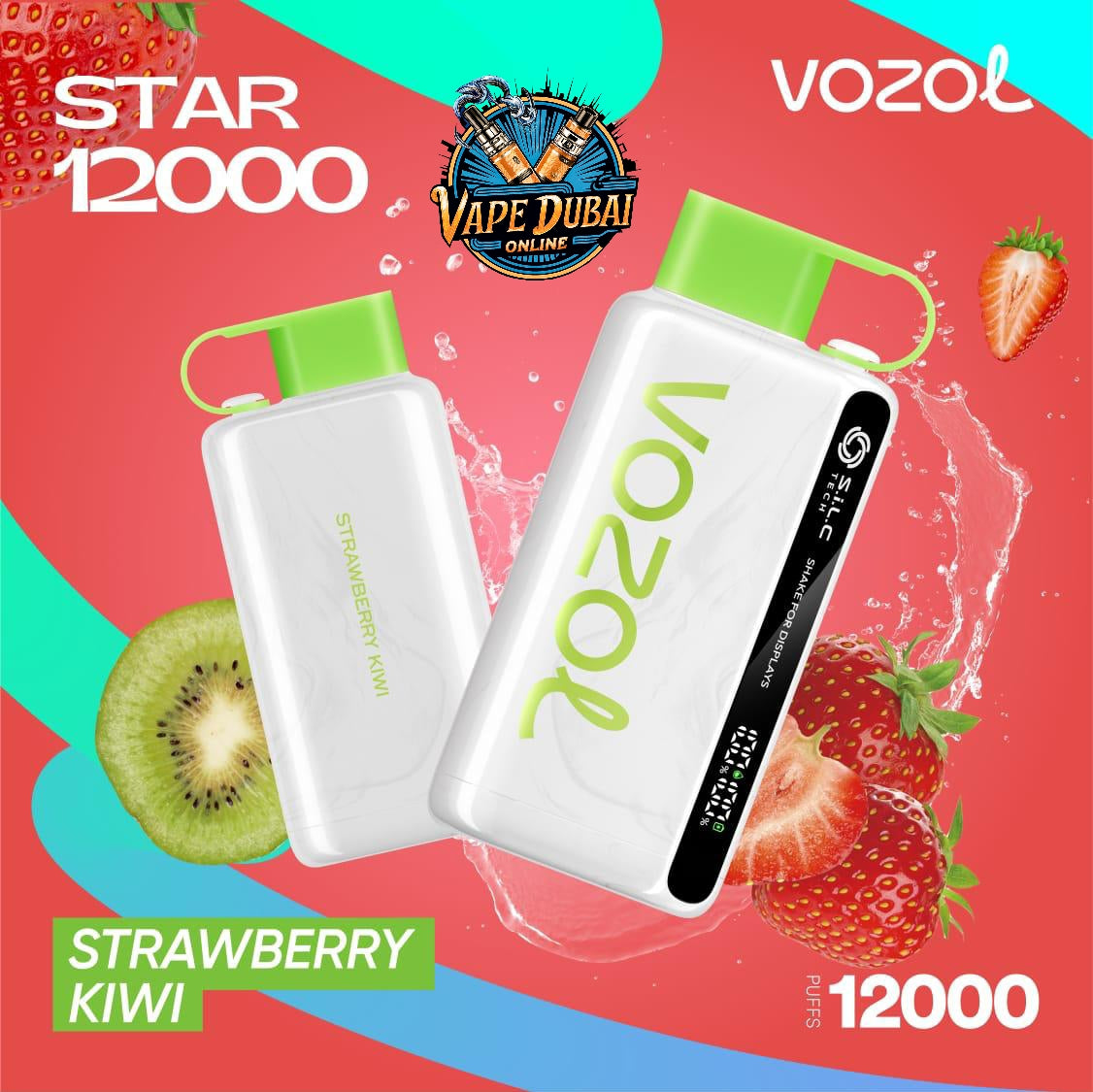 VOZOL STAR 12000 Puffs Vape | Fast Charging & Flavourful Hits