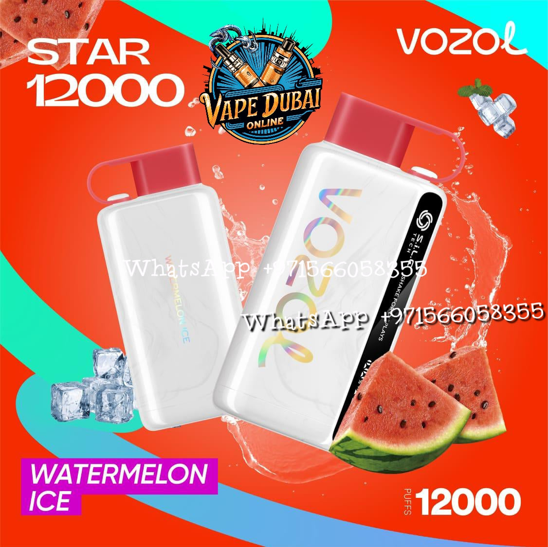 VOZOL STAR 12000 Puffs Vape | Fast Charging & Flavourful Hits