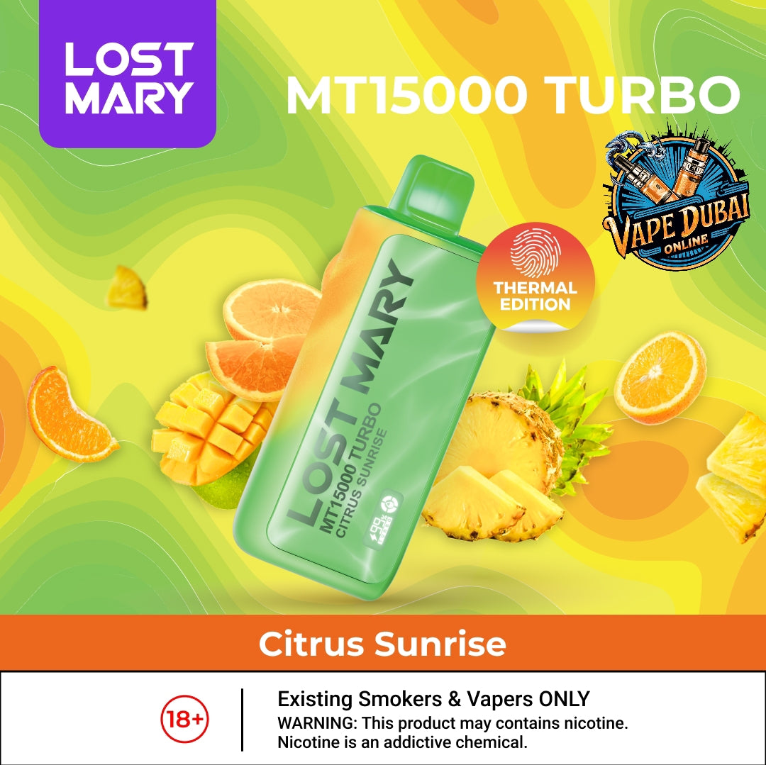 LOST MARY MT15000 Vape | 15K Puffs, Dual Mode, Smart Display UAE