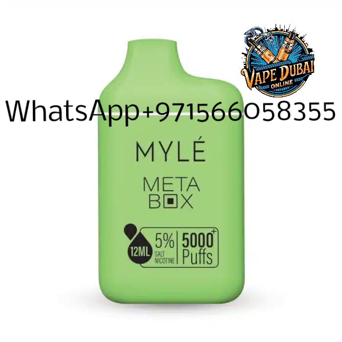 Buy MYLE Meta Box 5000 PUFFS 20mg Vape - 2% Disposable Dubai UAE
