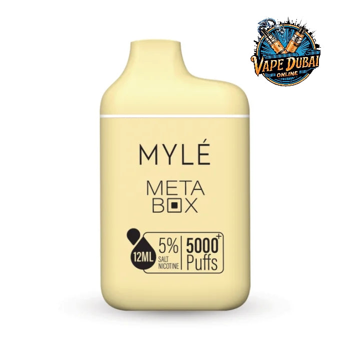 Buy MYLE Meta Box 5000 PUFFS 20mg Vape - 2% Disposable Dubai UAE