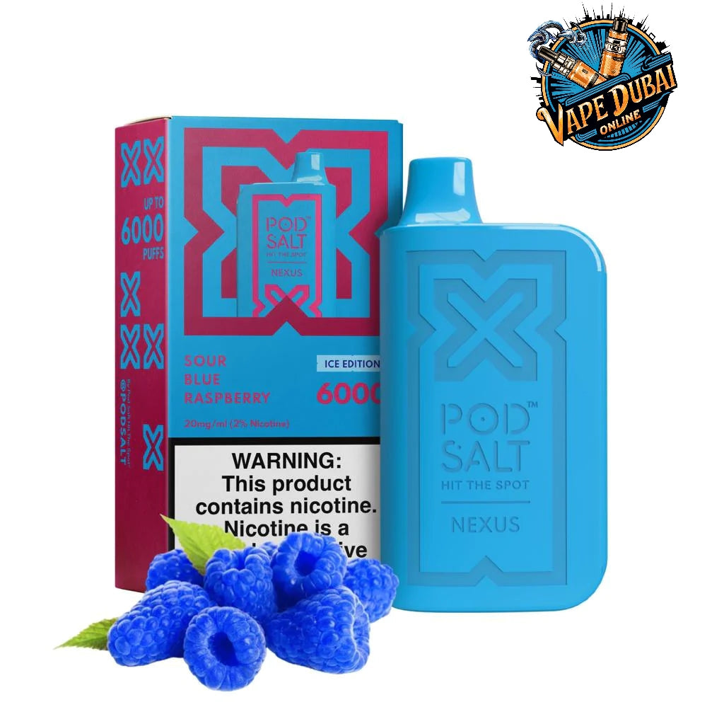 Nexus Pod Salt 6000 Puffs Disposable Vape – 20mg | Dubai UAE