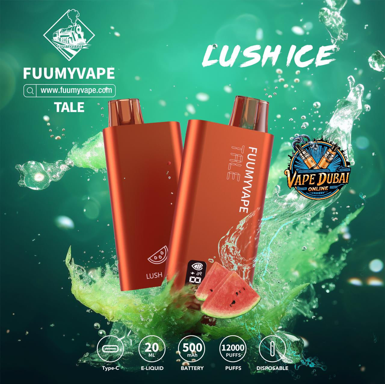FUUMY VAPE 12000 Puffs Disposable – Best Fruity Flavors in Dubai UAE