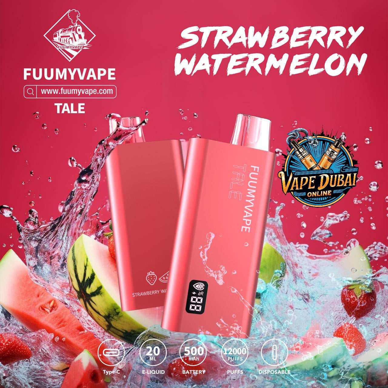 FUUMY VAPE 12000 Puffs Disposable – Best Fruity Flavors in Dubai UAE