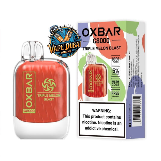 BEST OXBAR G80000 DISPOSABLE VAPE DUBAI UAE