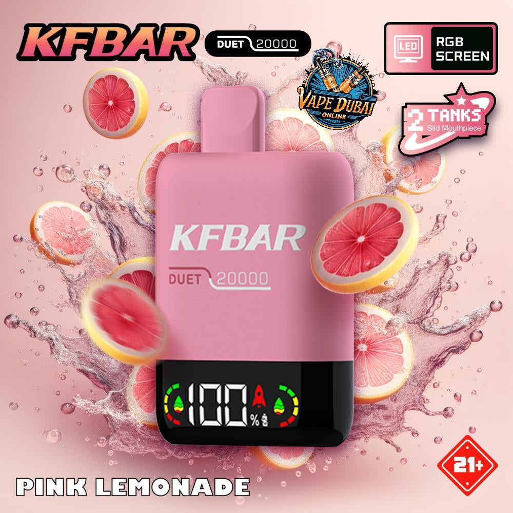 KFBAR Duet 20000 Puffs Disposable Vape – Dubai UAE Official Store