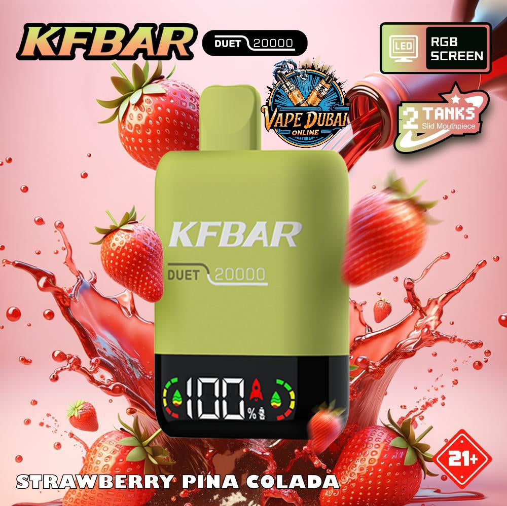KFBAR Duet 20000 Puffs Disposable Vape – Dubai UAE Official Store
