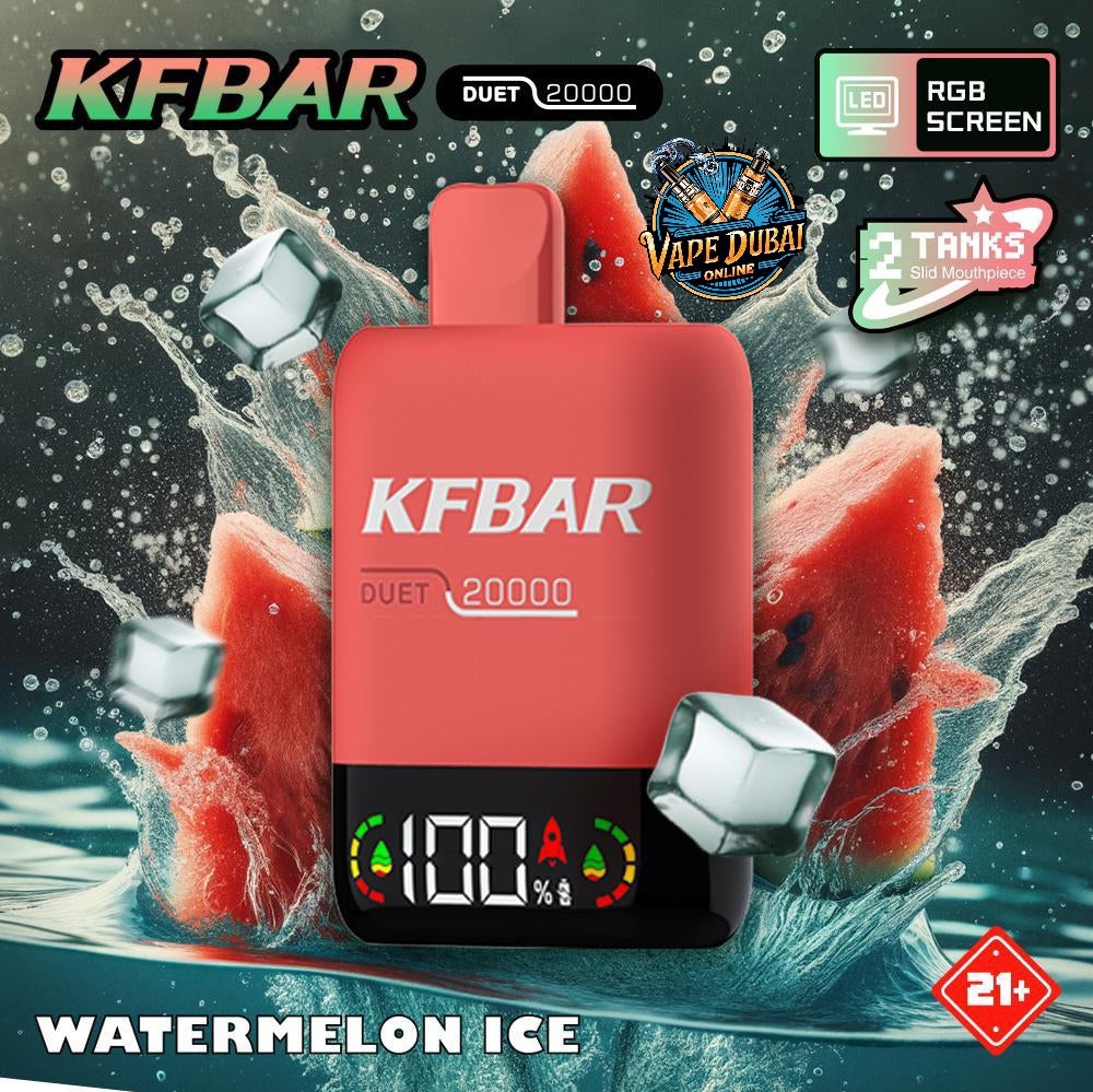 KFBAR Duet 20000 Puffs Disposable Vape – Dubai UAE Official Store