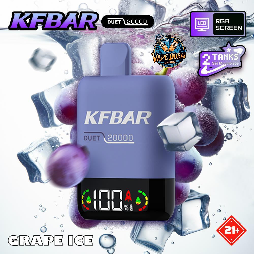 KFBAR Duet 20000 Puffs Disposable Vape – Dubai UAE Official Store