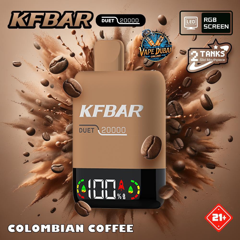 KFBAR Duet 20000 Puffs Disposable Vape – Dubai UAE Official Store