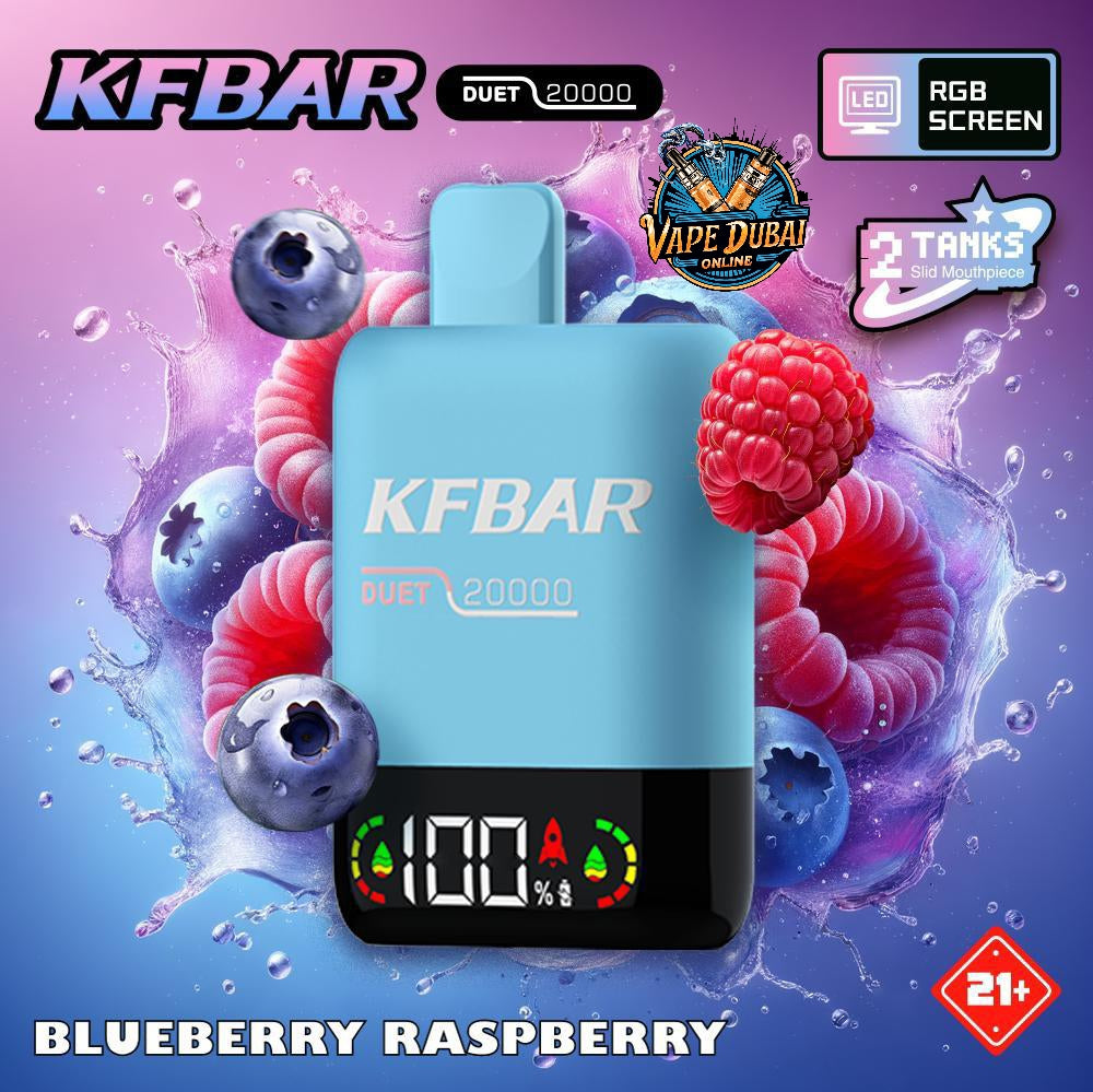 KFBAR Duet 20000 Puffs Disposable Vape – Dubai UAE Official Store