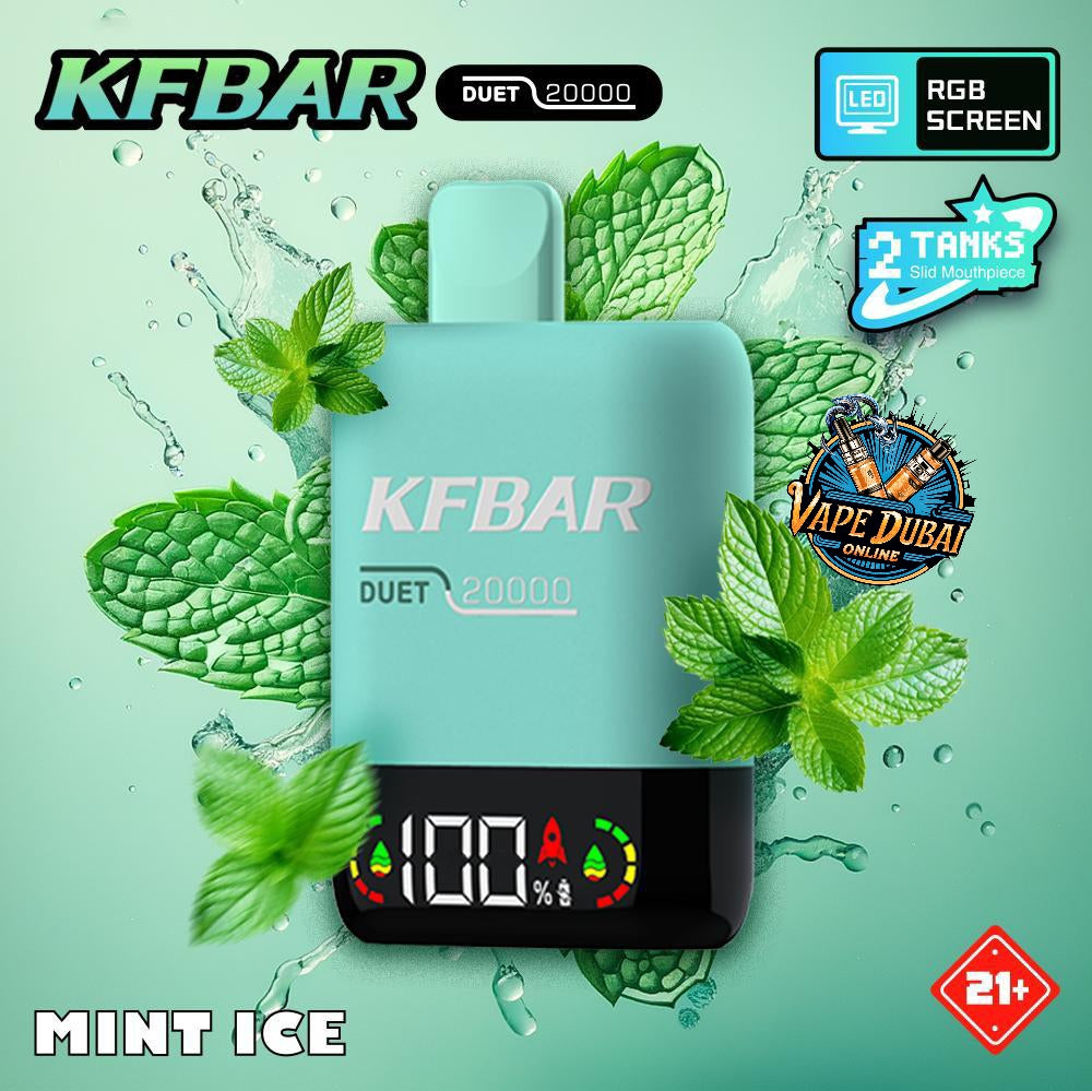 KFBAR Duet 20000 Puffs Disposable Vape – Dubai UAE Official Store