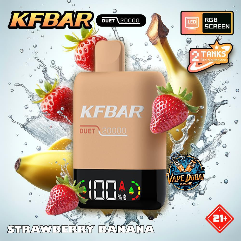 KFBAR Duet 20000 Puffs Disposable Vape – Dubai UAE Official Store