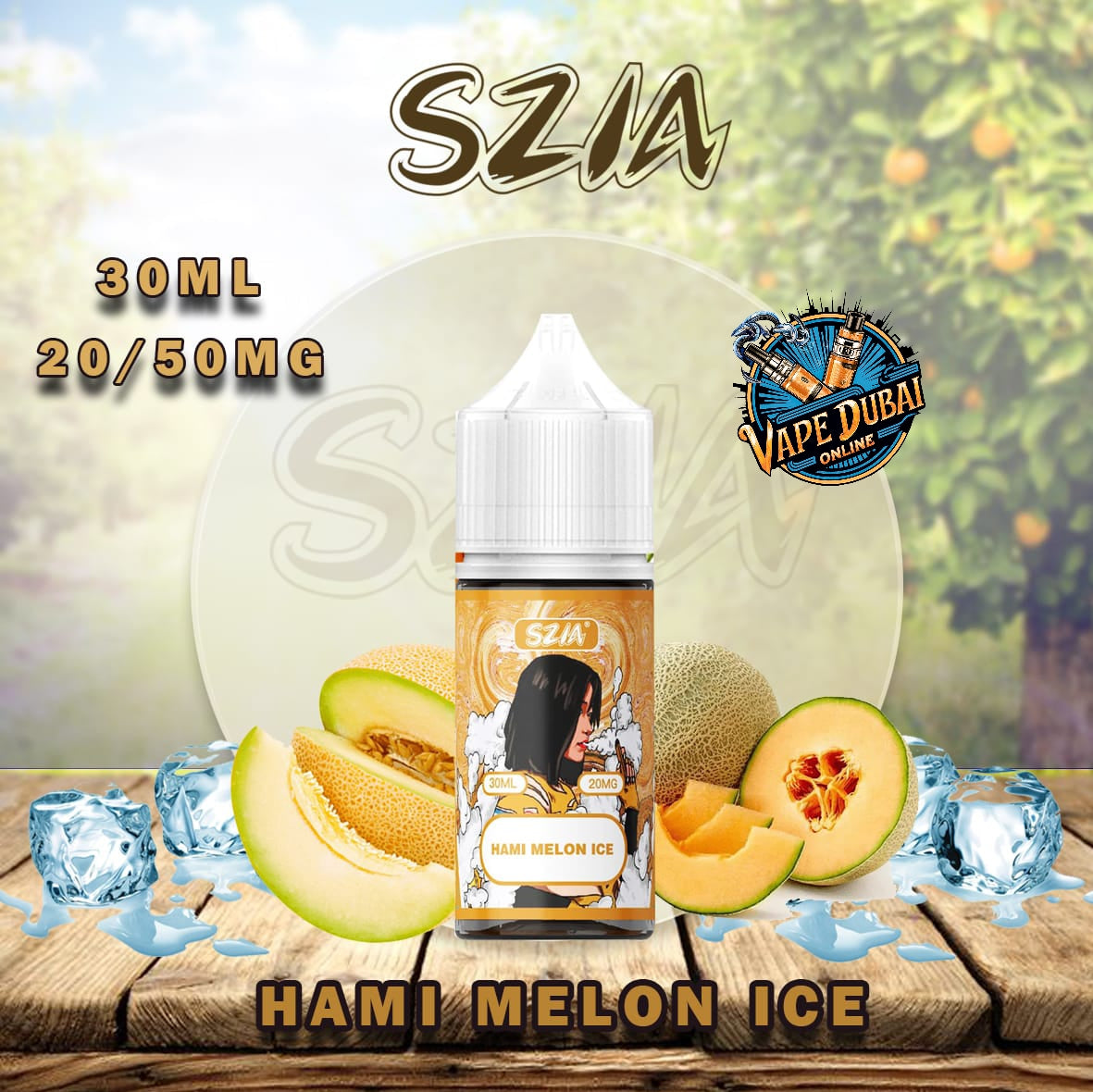 Szia Salt Nic 30ml E-Liquid by Vabar – 20mg & 50mg Dubai Vape