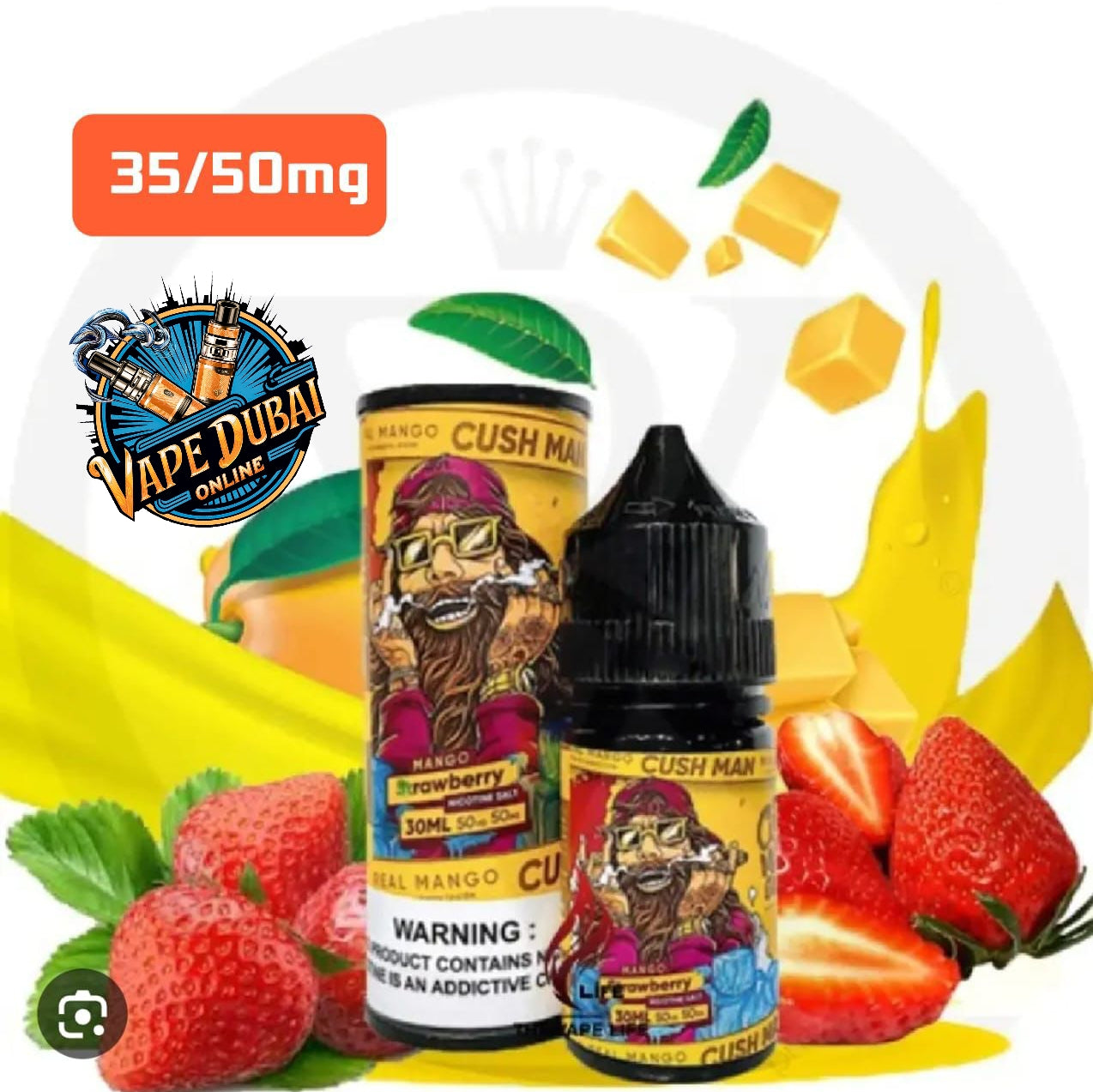 Nasty Cushman Salt Nic 30ml Juice (35MG/50MG) – Best Price Dubai